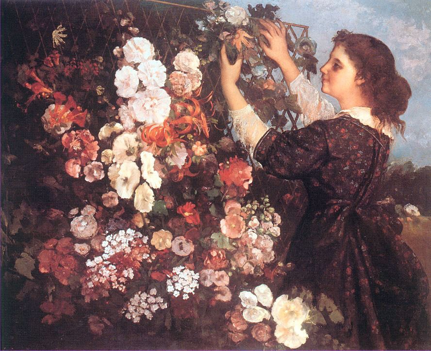 Gustave Courbet The Trellis